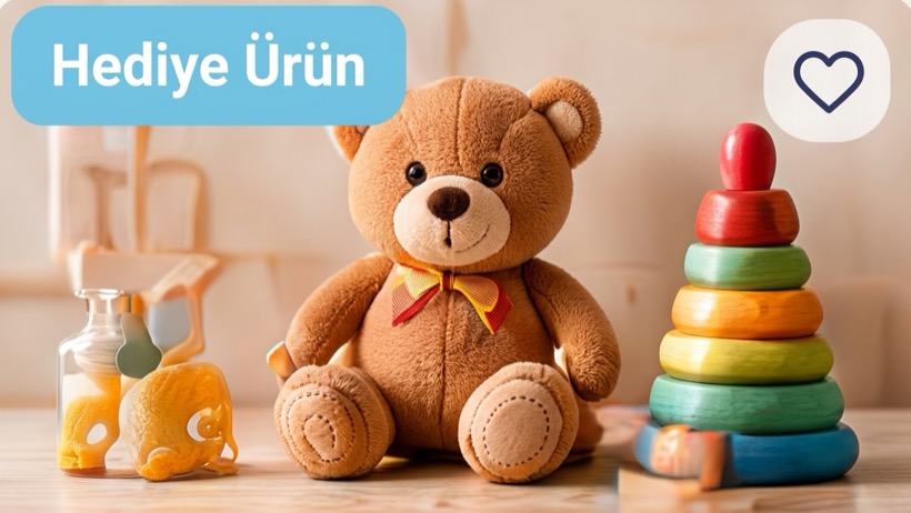 Bebek Ürünlerinde Hediye Sürprizi