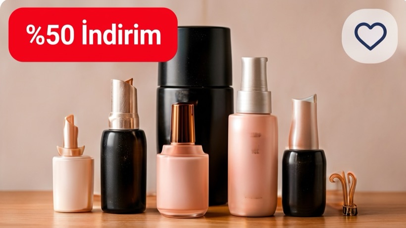 Kozmetik Ürünlerinde Büyük İndirim