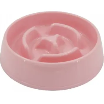 Exporanto Yavaş Mama Yeme Kabı 375 Ml. Pembe