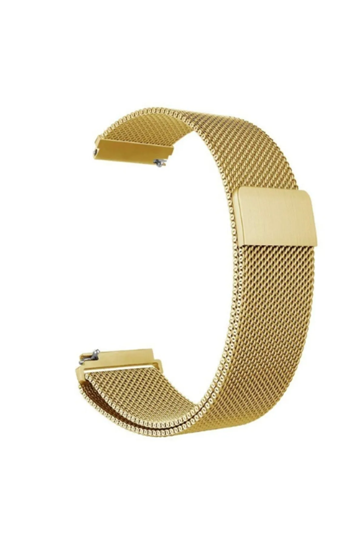 Markacase Samsung Galaxy Watch 4  44 Mm R870 Için Metal Milanese Kordon görsel 6