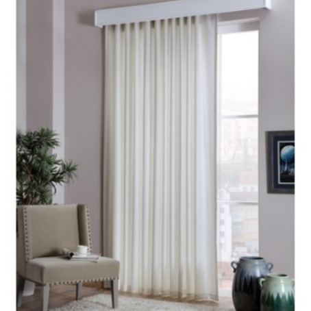 Taç Saten Güneşlik Perde- EN: 200 cm
