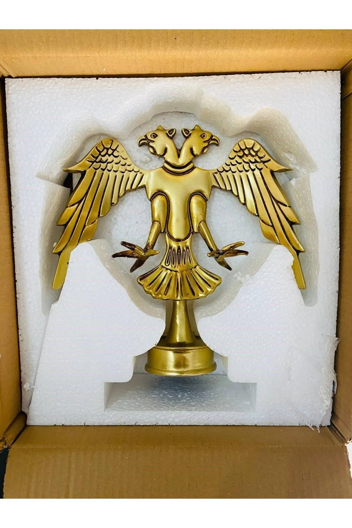 MYK HEDİYE VE SANAT ATÖLYESİ Çift Başlı Selçuklu Kartalı Selçuklu Devlet Arması Çift Başlı Kartal görsel 6