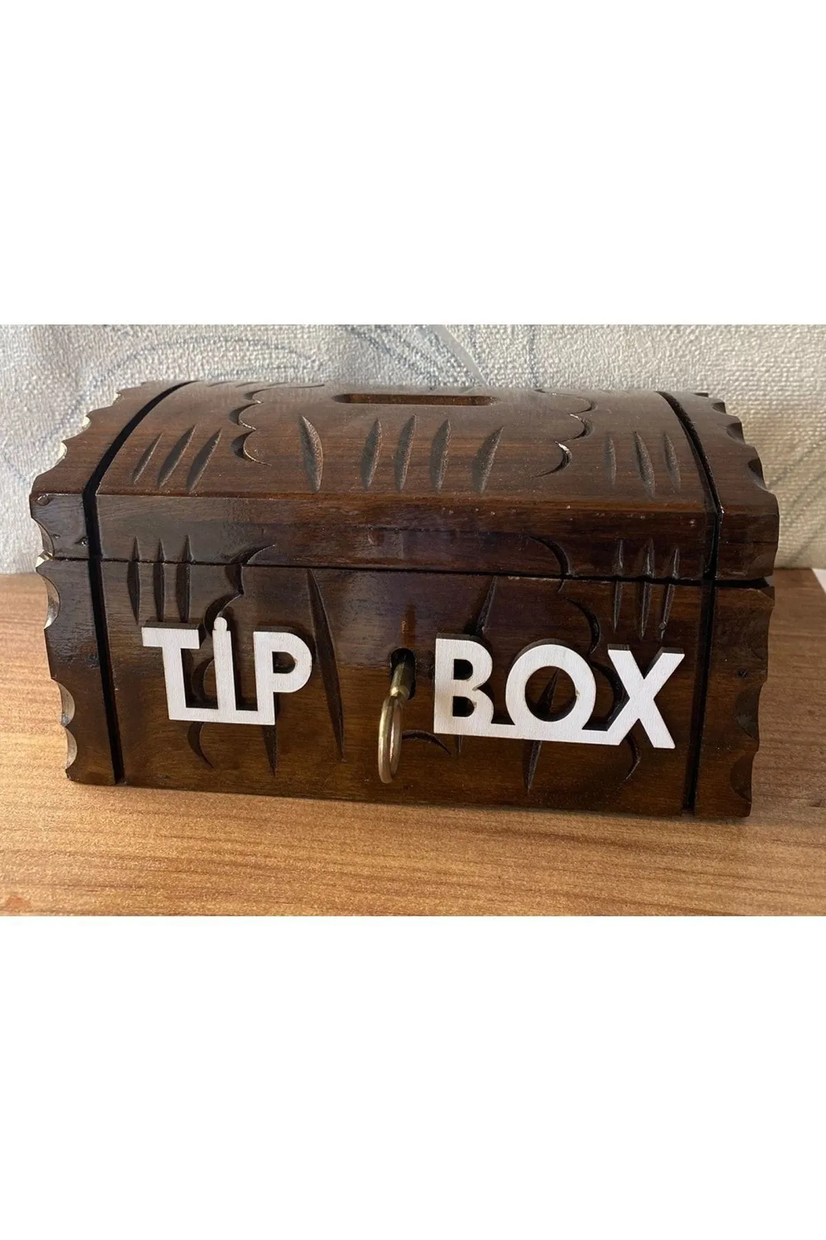 MYK HEDİYE VE SANAT ATÖLYESİ Tip Box Bahşiş Kutusu görsel 2