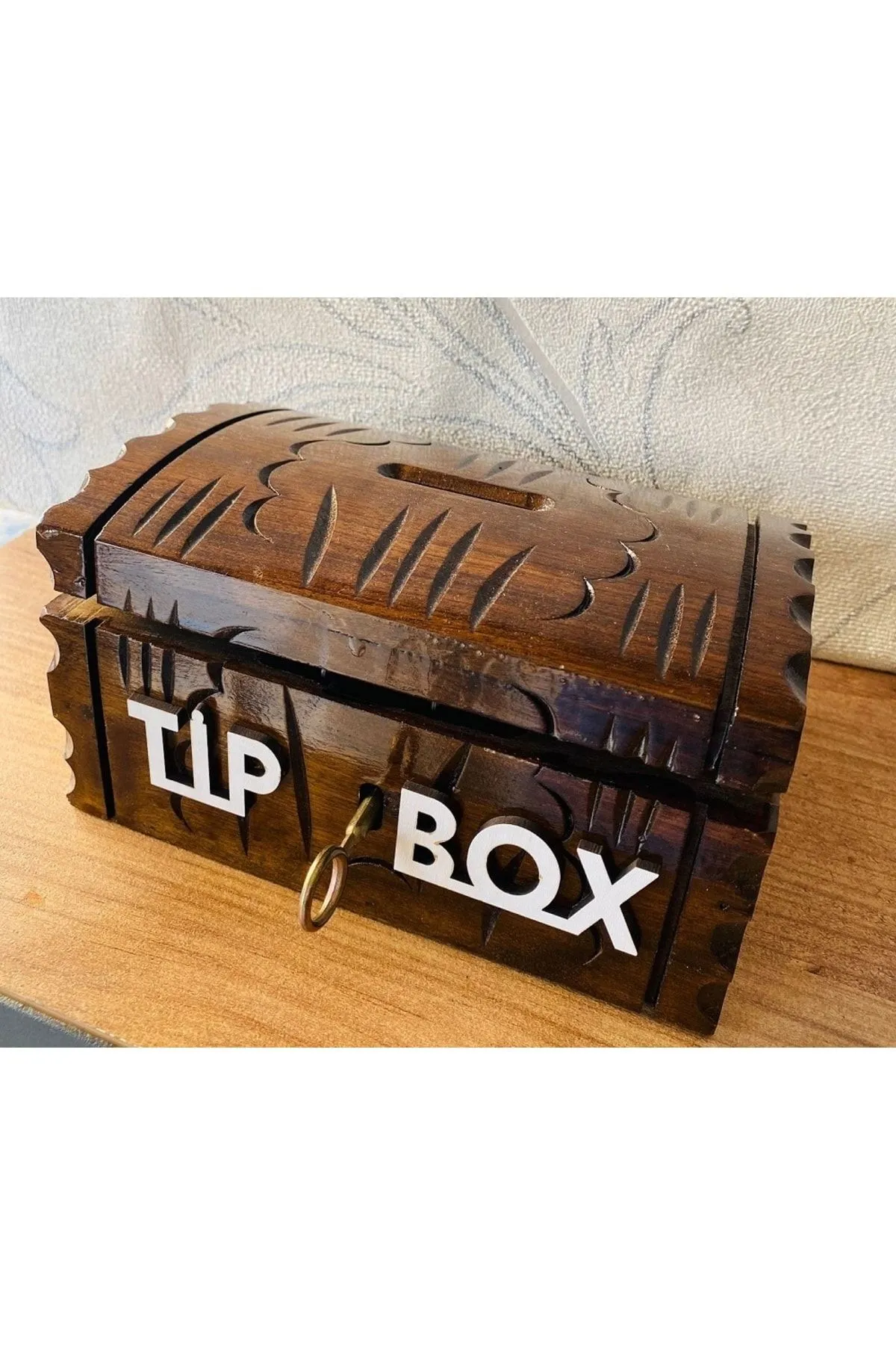 MYK HEDİYE VE SANAT ATÖLYESİ Tip Box Bahşiş Kutusu görsel 3