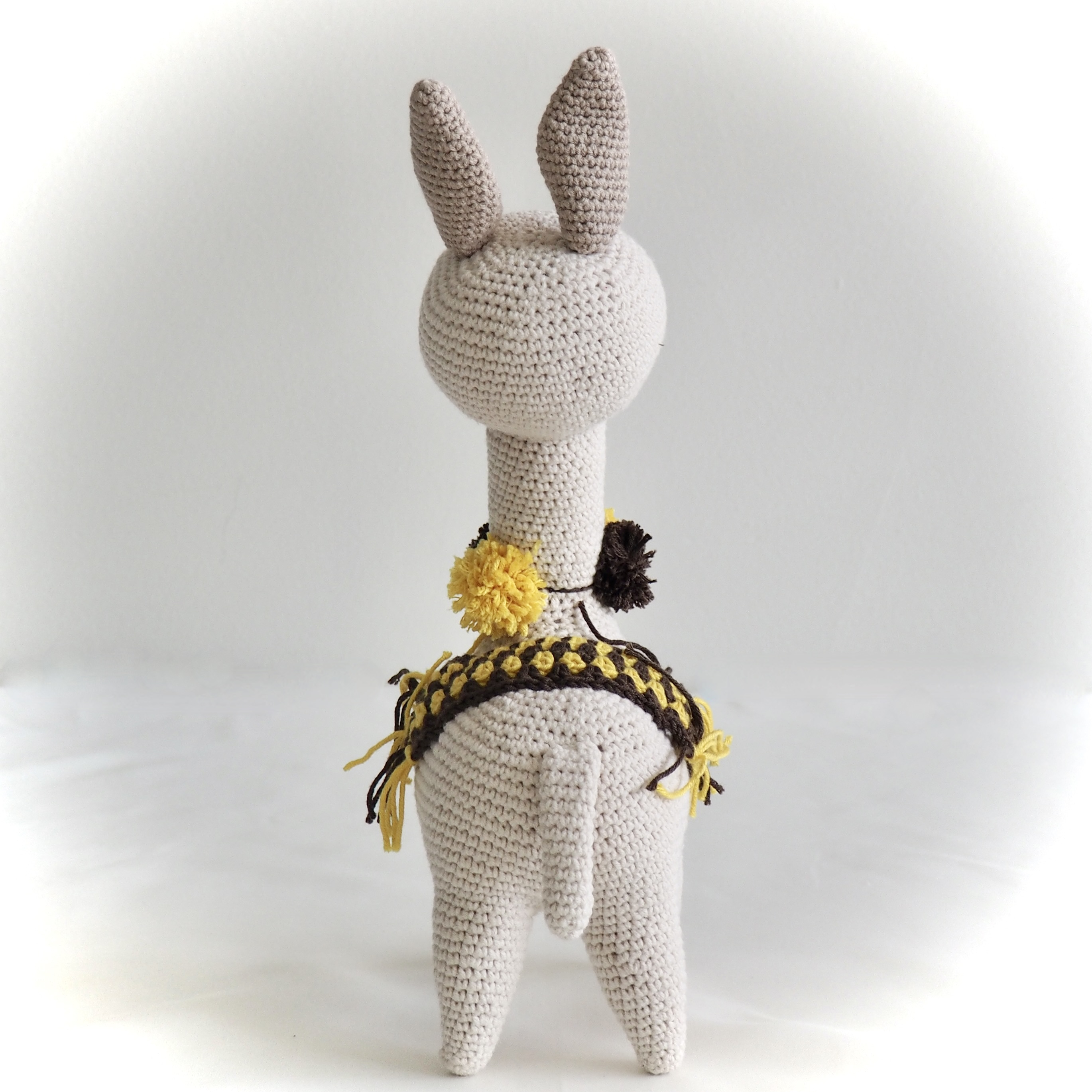 Sevimli Lama Amigurumi Oyuncak görsel 4