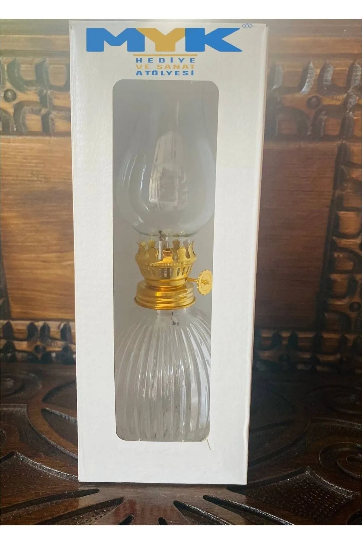 MYK HEDİYE VE SANAT ATÖLYESİ Nostaljik Gaz Lambası görsel 6