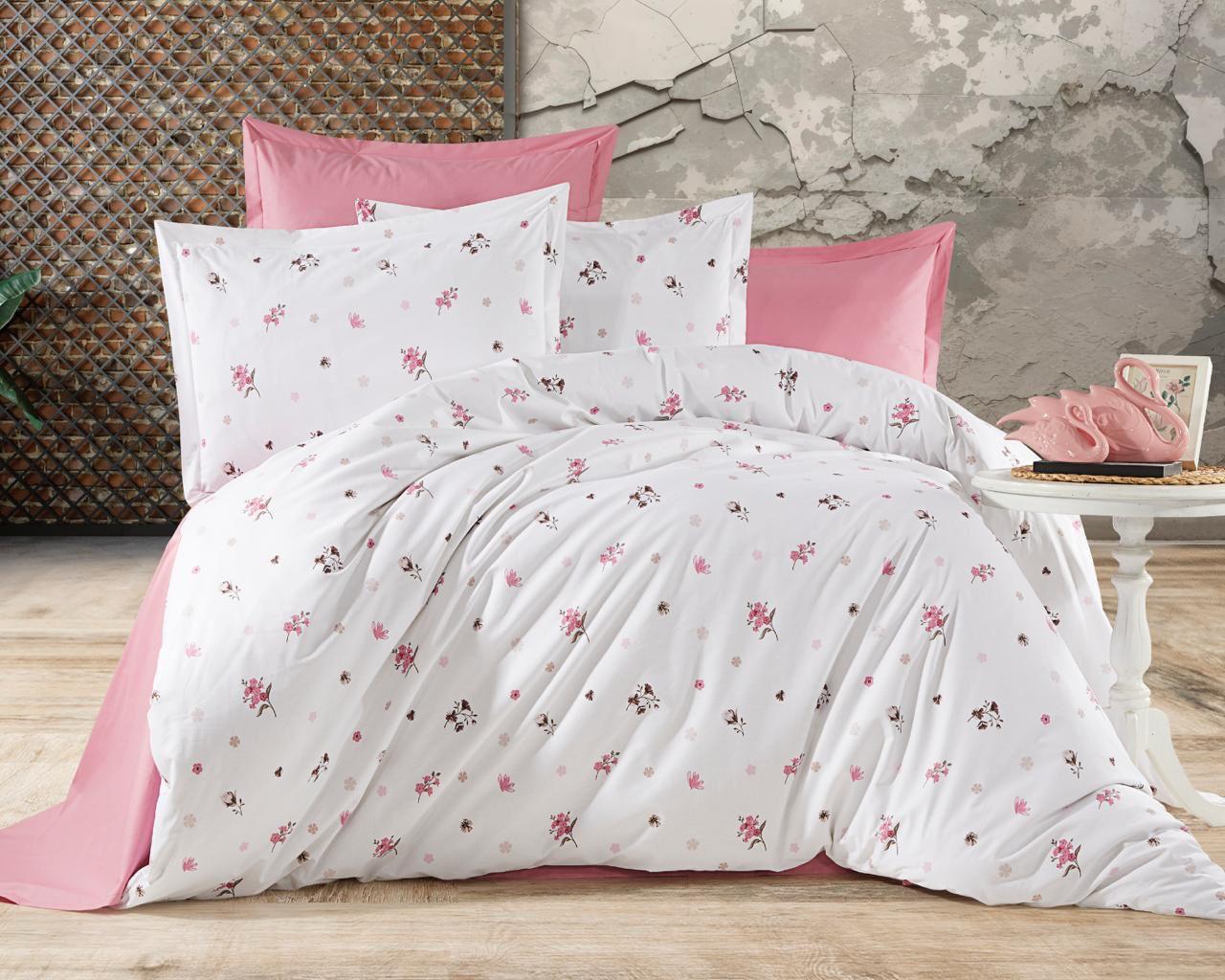 Elif Tedarik %100 Cotton Çift Kişilik Nevresim Takımı görsel 2
