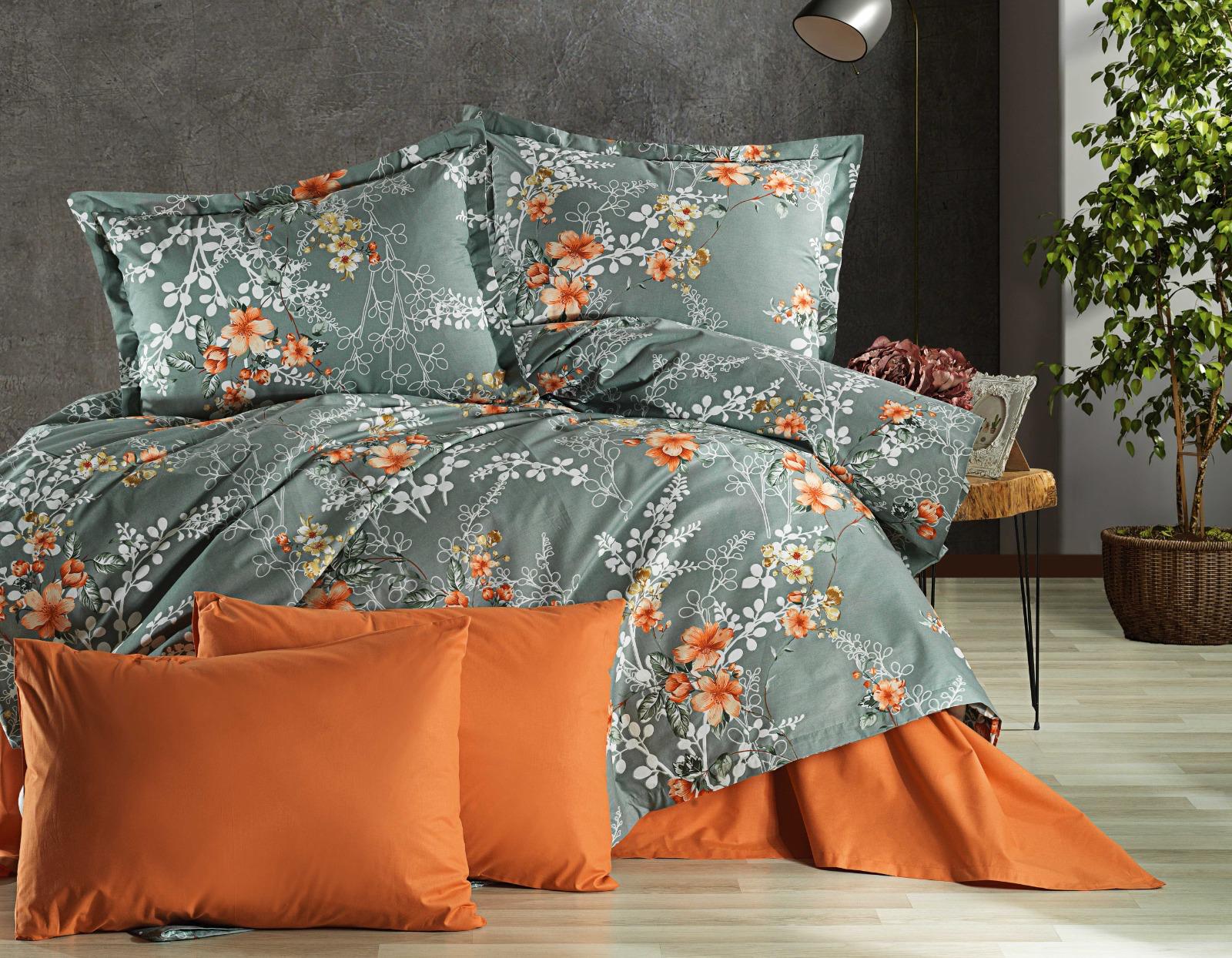 Elif Tedarik %100 Cotton Çift Kişilik Nevresim Takımı görsel 2