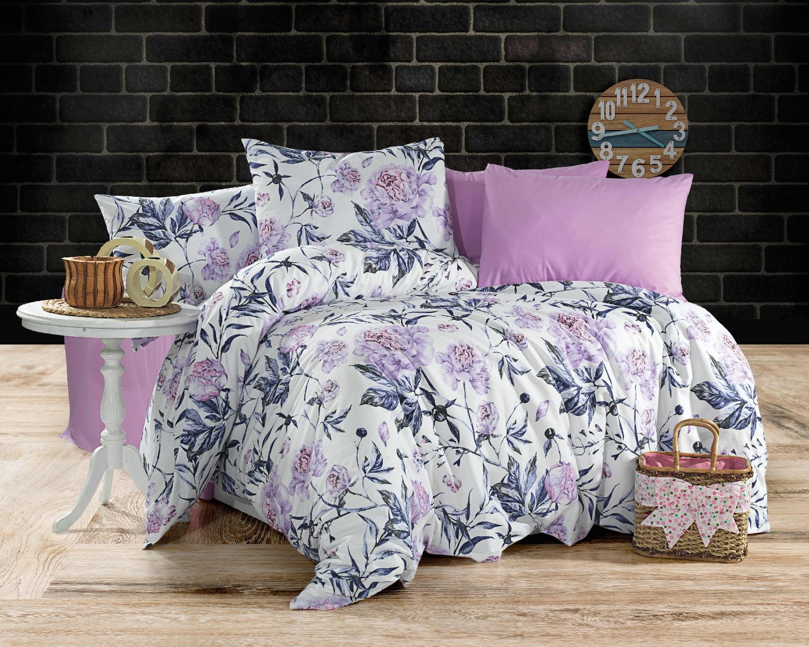 Elif Tedarik %100 Cotton Çift Kişilik Nevresim Takımı görsel 2
