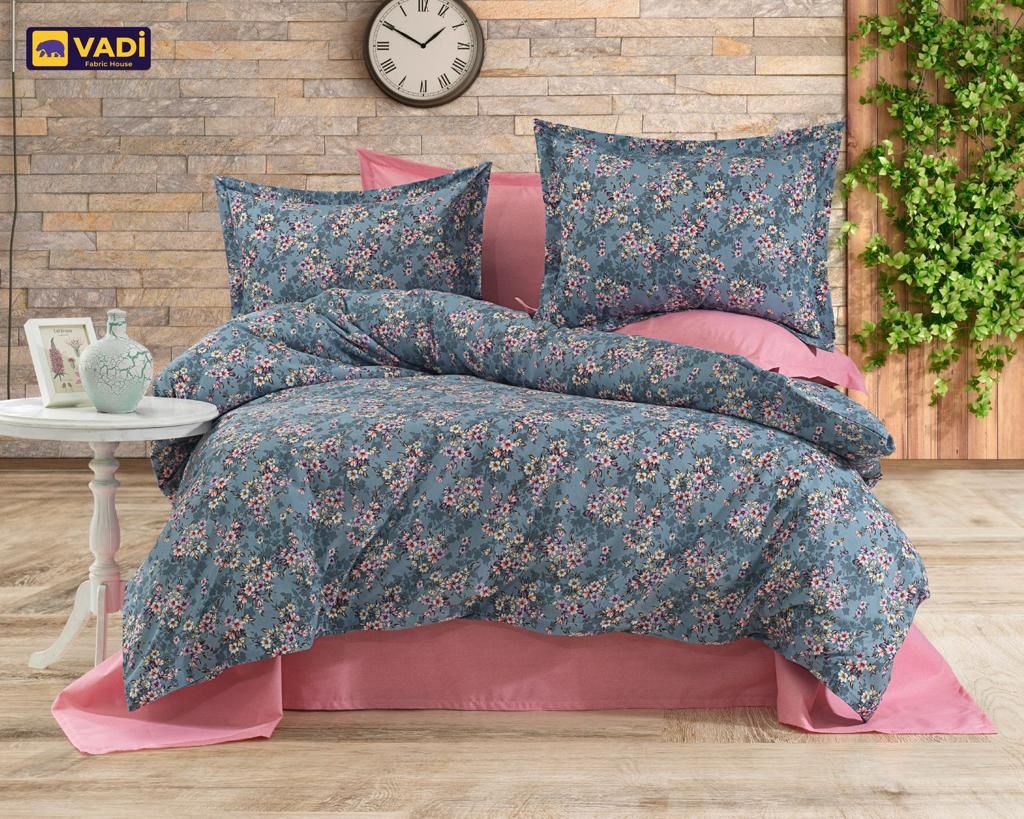 Elif Tedarik %100 Cotton Çift Kişilik Nevresim Takımı görsel 2