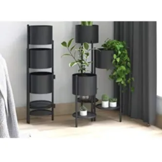 TRENDESK 6 Katlı Metal Saksılık Çiçeklik