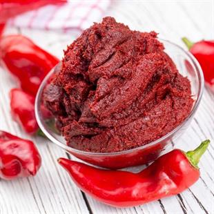 BAHASAM Ev Yapımı 1Kg Tatlı Biber Salçası görsel 2