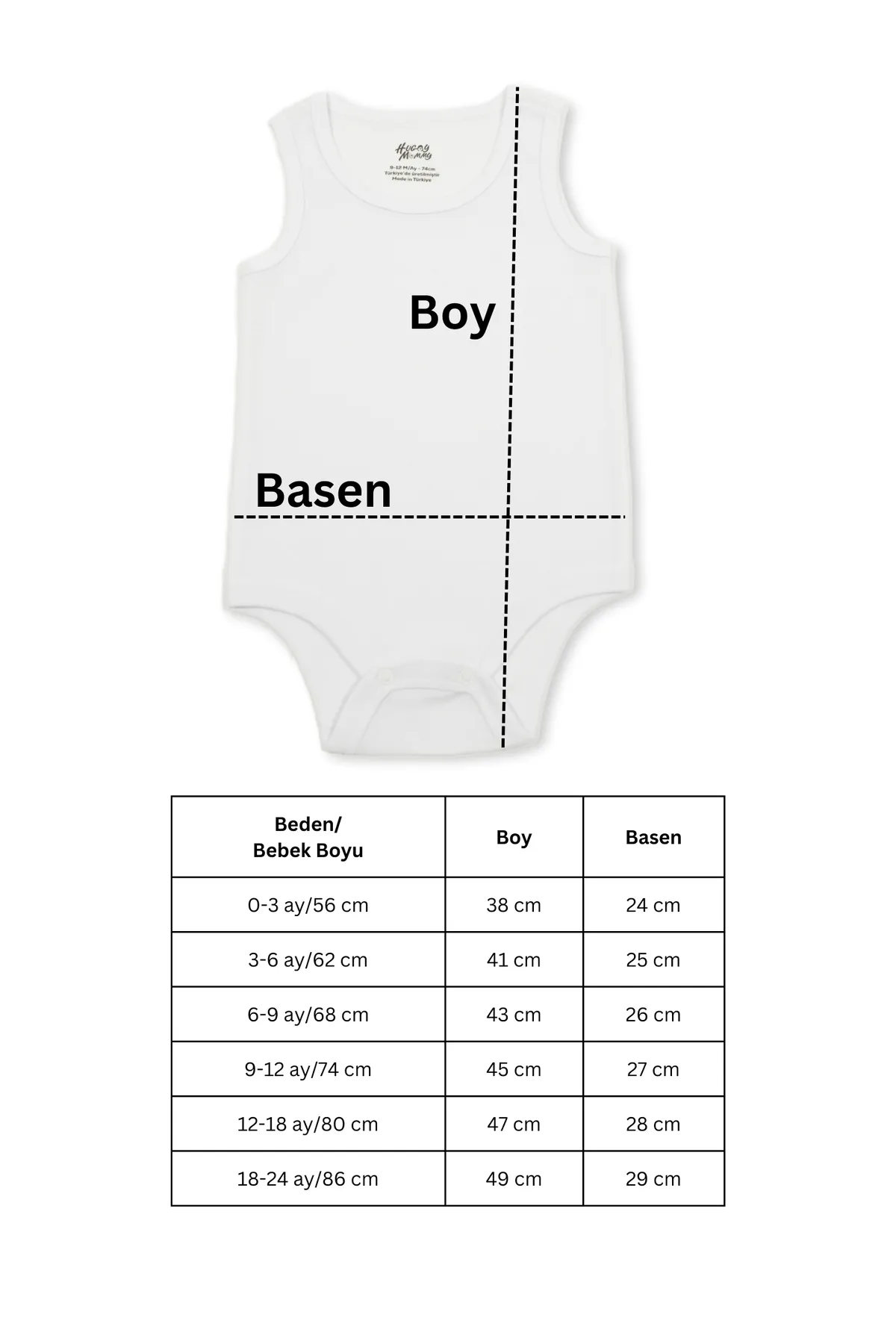 Huggy Mommy Premium %100 Organik Pamuk Beyaz Atlet Bebek Body Zıbın Çıtçıtlı Bebek Badi Set Çıtçıt Uzatma Hediye görsel 6