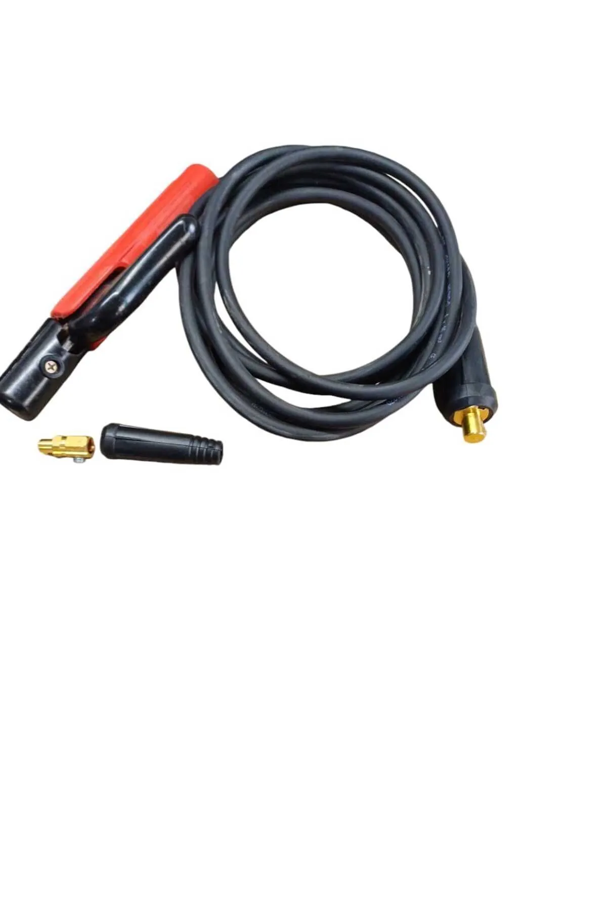 Elka Hırdavat Tedarik KAYNAK PENSE KABLO TAKIMI 25 mm2 TAM KESİT 5 METRE 250 AMPER