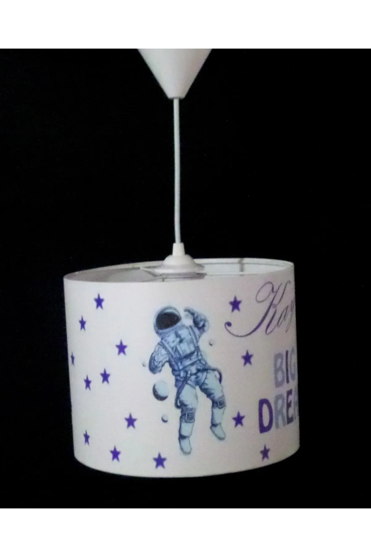 Tekay Aydınlatma Uzay Astronot Kayra Erkek Çocuk Odası Avizesi