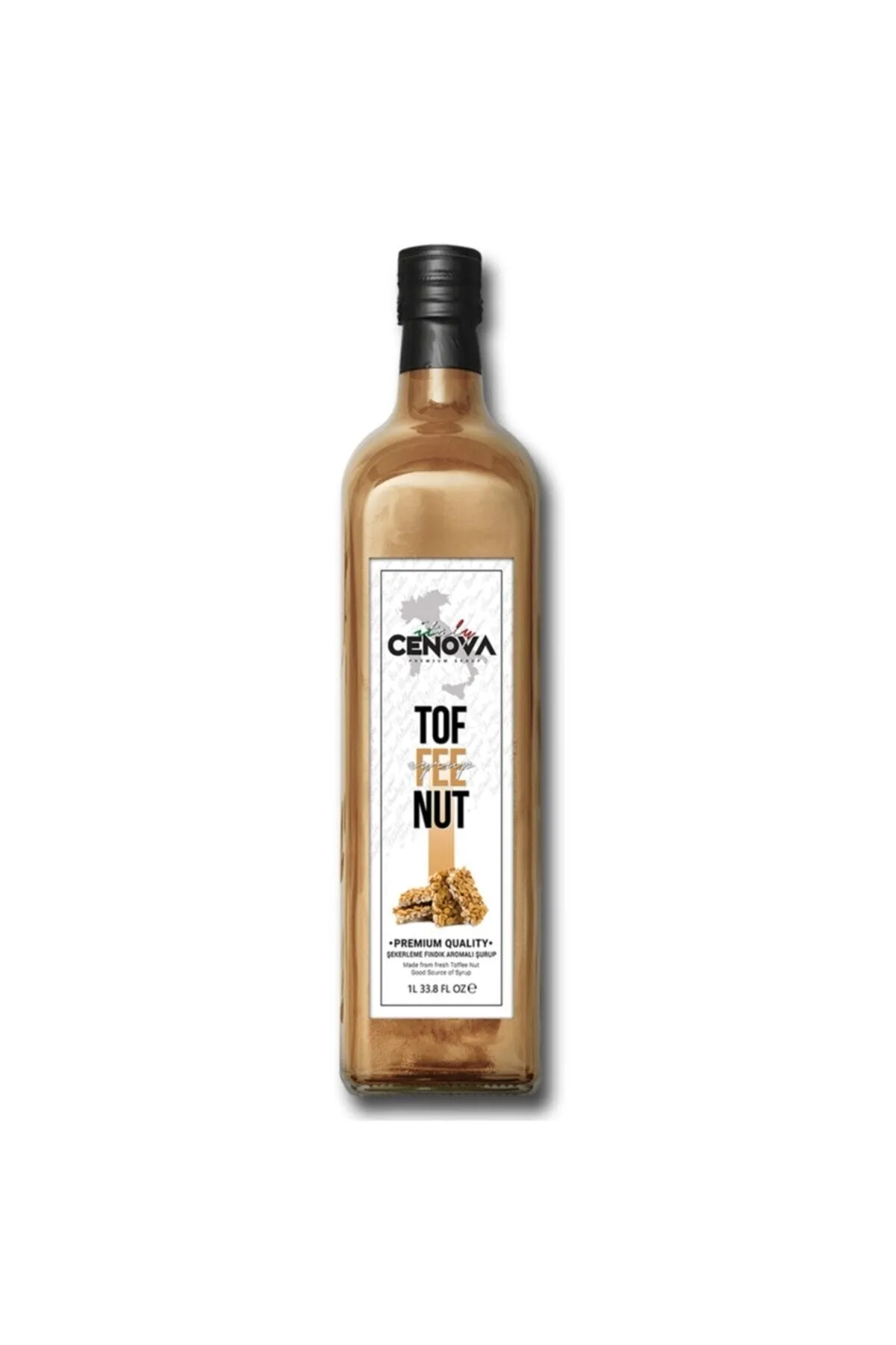 Cenova Toffee Nut Kokteyl Kahve Şurubu 1 Lt görsel 2