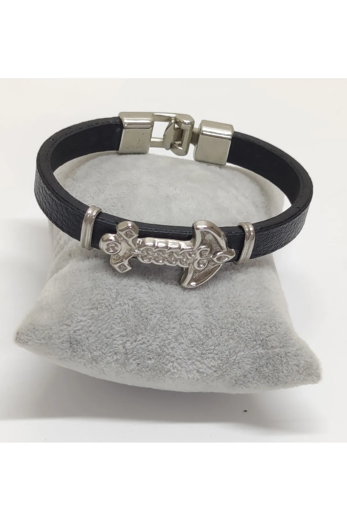 Tesbih Sakarya Hakiki Deri Bileklik - Erkek Bileklik - Bileklik - 11 farklı Model mevcut - Hediyeli Ürün görsel 3