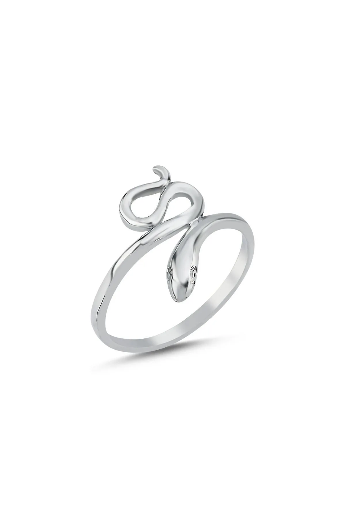 Eyelashes Silver 925 Ayar Gümüş Yılan Yüzük