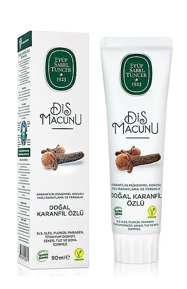 RAVISSANT EYÜP SABRİ TUNCER Doğal Karanfil Özlü Diş Macunu, 90ml