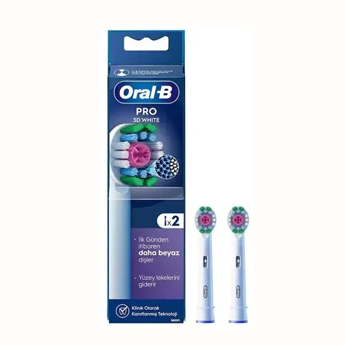 RAVISSANT Oral-b White Diş Fırçası Yedek Başlığı 2 Adet