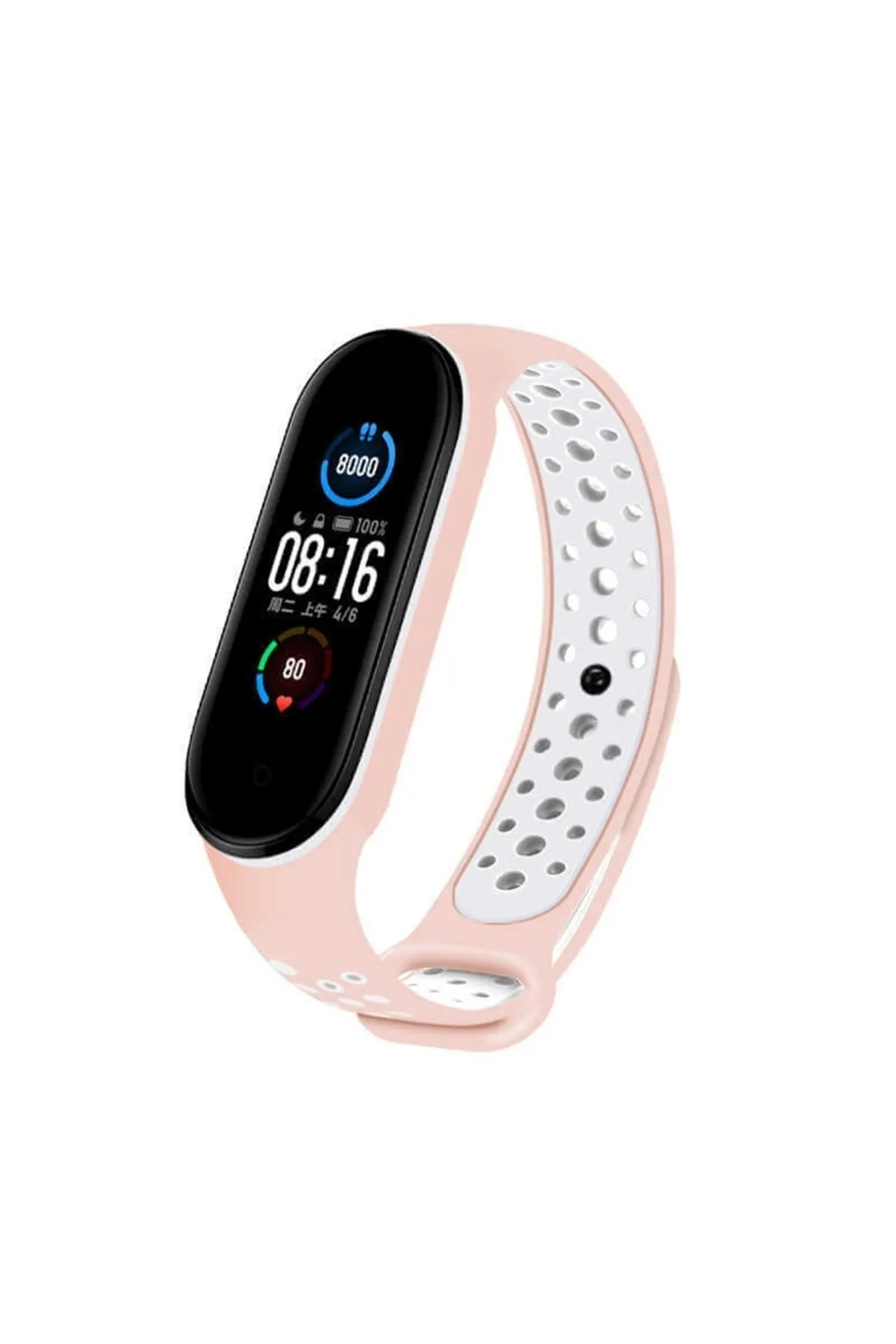 MarkaCase Amazfit Band 5-6 Için Silikon Kordon