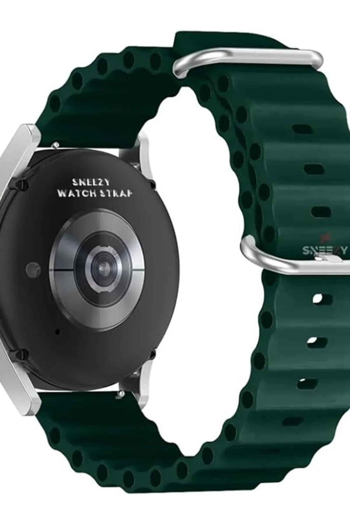MarkaCase Amazfit Stratos 3 Için Ocean Loop Silikon Kordon 22MM görsel 2