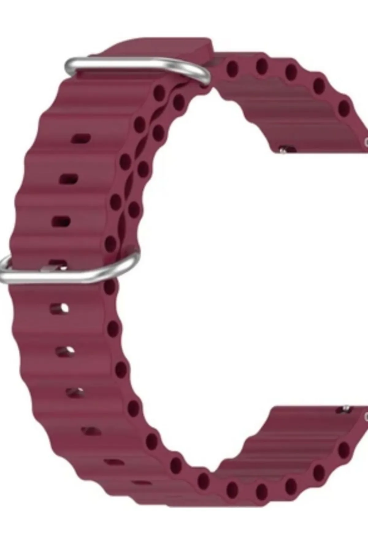 MarkaCase Amazfit GTR2-2e için Ocean Loop Silikon Kordon 22MM