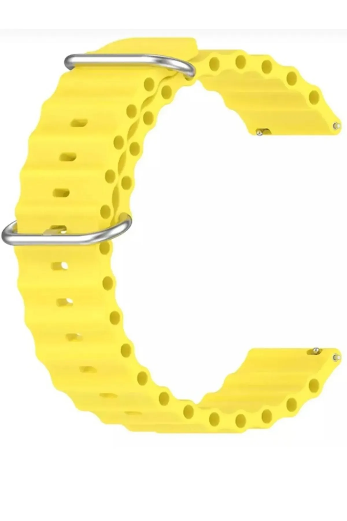 MarkaCase Samsung Gear S3 Için Ocean Loop Silikon Kordon 22MM görsel 2