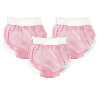 Mutlu Sepetim Pierre Cardin 3'lü Alıştırma Külodu 10-15kg - Pembe