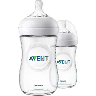 Mutlu Sepetim Philips Avent Natural Pp Biberon 1 Ay 260 ml Ikili
