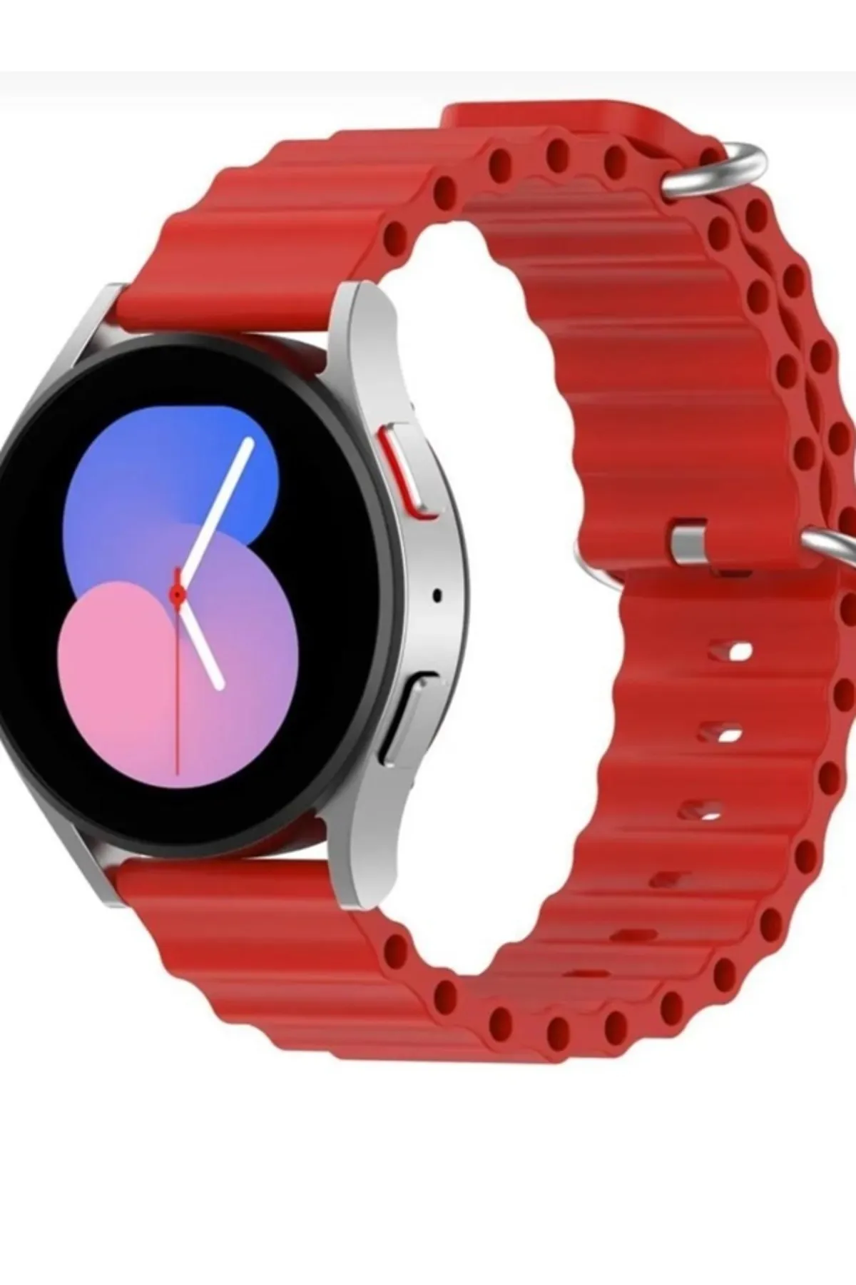 MarkaCase Huawei Watch Gt 2 46MM Için Ocean Loop Silikon Kordon (22MM)