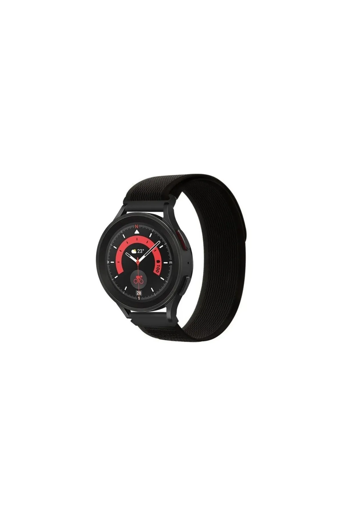 MarkaCase Huawei Watch Gt Fortuna Active 46 mm İçin Trail Kordon 22MM - Siyah