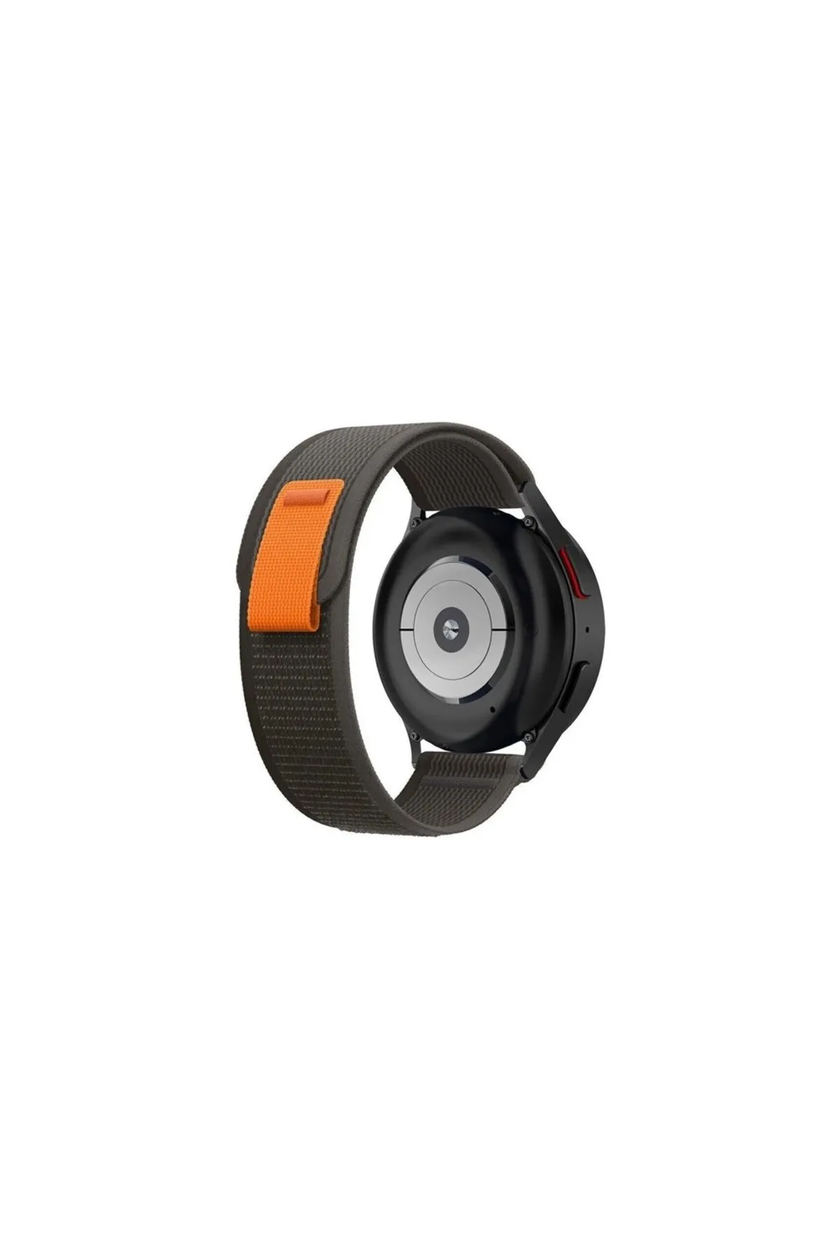 MarkaCase Huawei Watch Gt Fortuna Active 46 mm İçin Trail Kordon 22MM - Siyah/Gri görsel 2