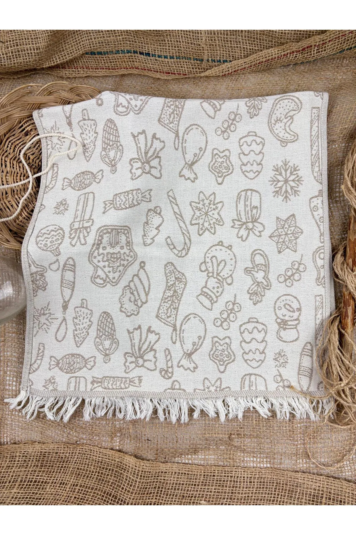 Buldan Concept Tea towel cook peşkir - Bej 45*80 görsel 2