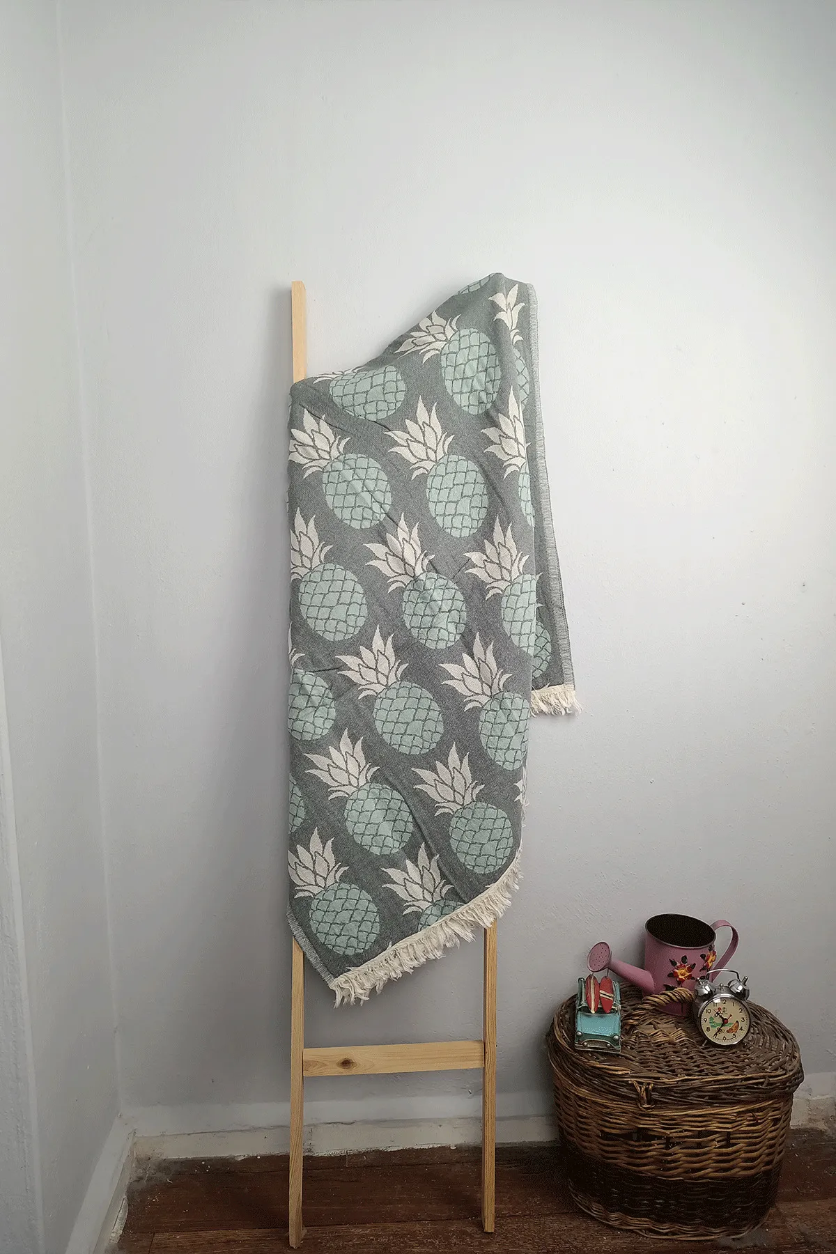 Buldan Concept Ananas Double Face Peştemal - Nil Yeşili