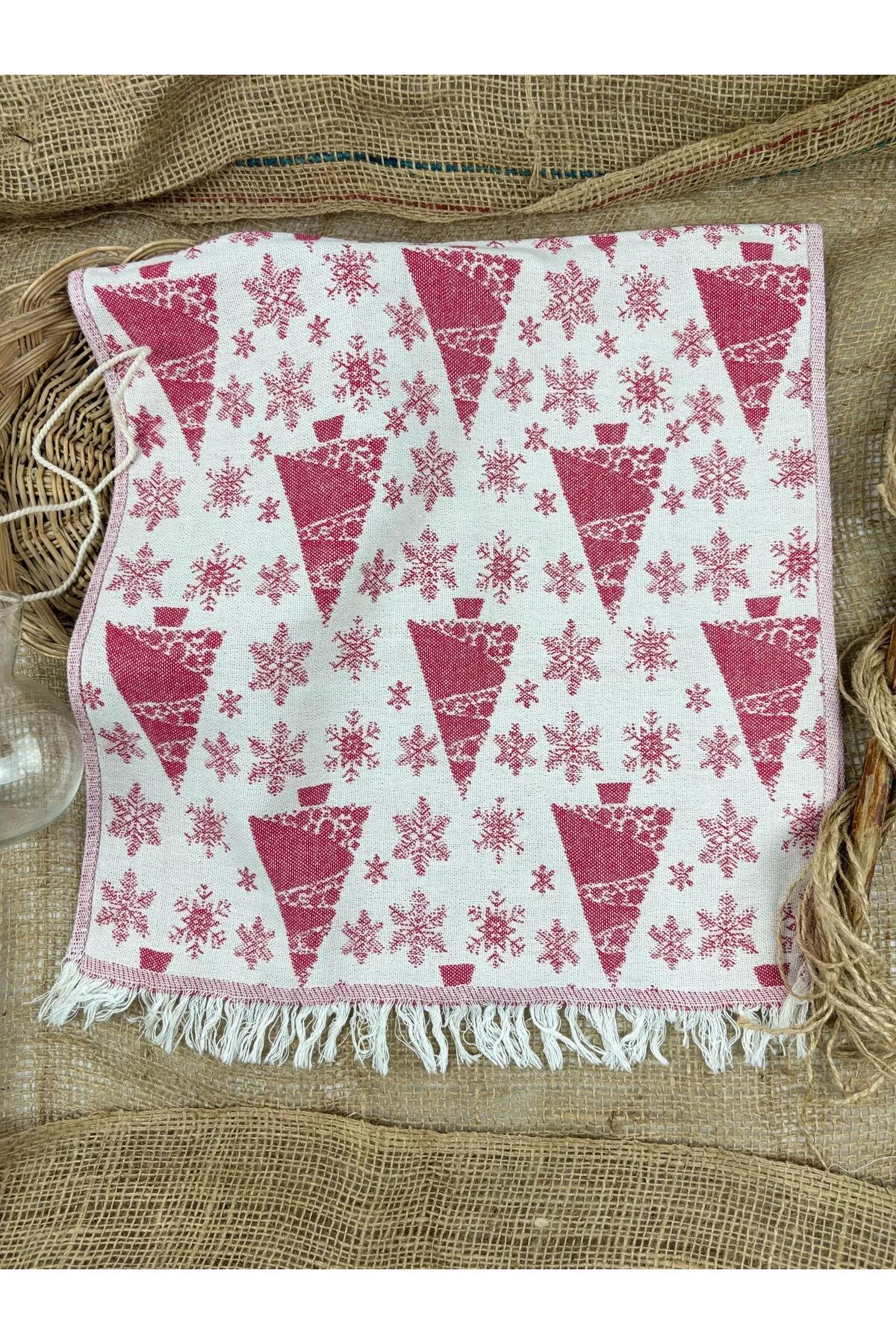 Buldan Concept Tea towel xmass peşkir - Kırmızı 45*80 görsel 2