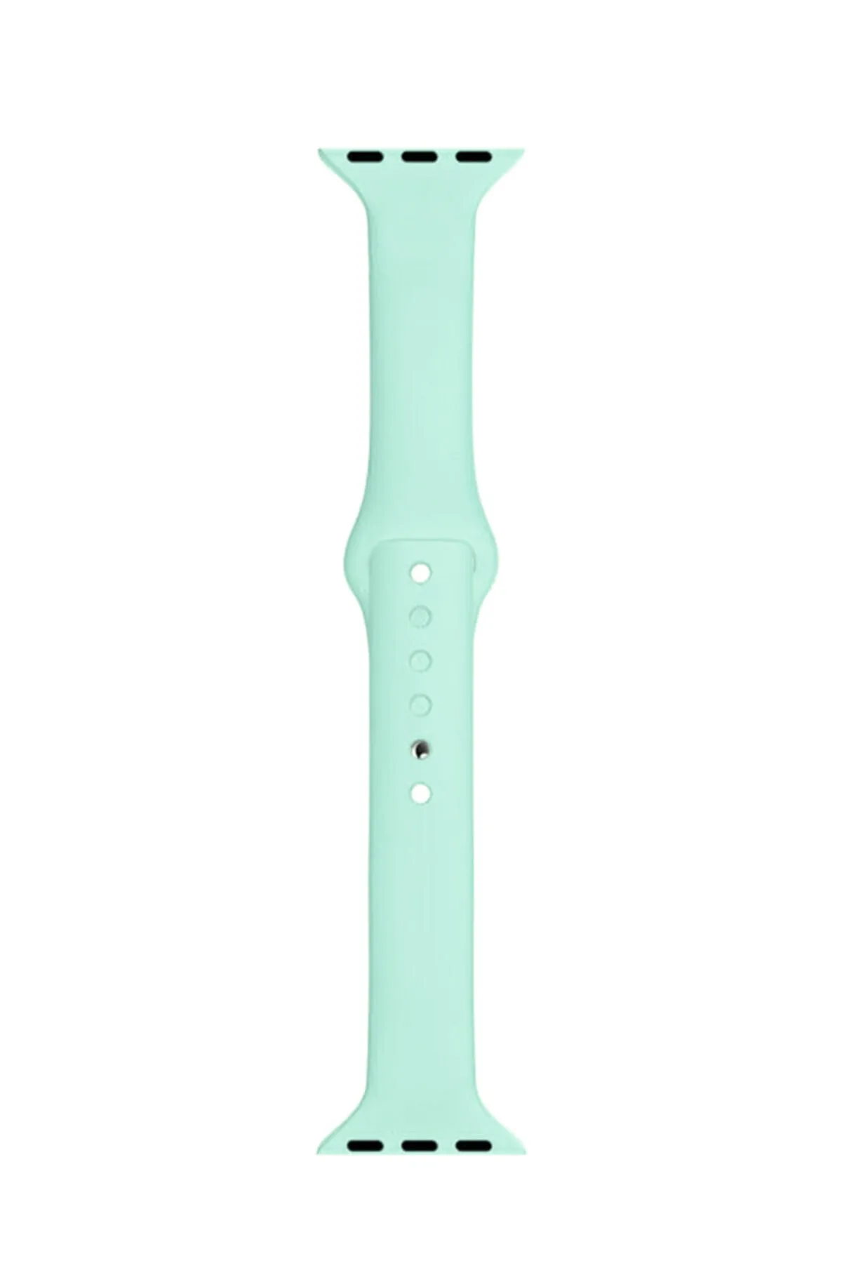 MarkaCase Apple Watch Seri 1 2 3 Için 42 Mm Slim Silikon Kordon Su Yeşili