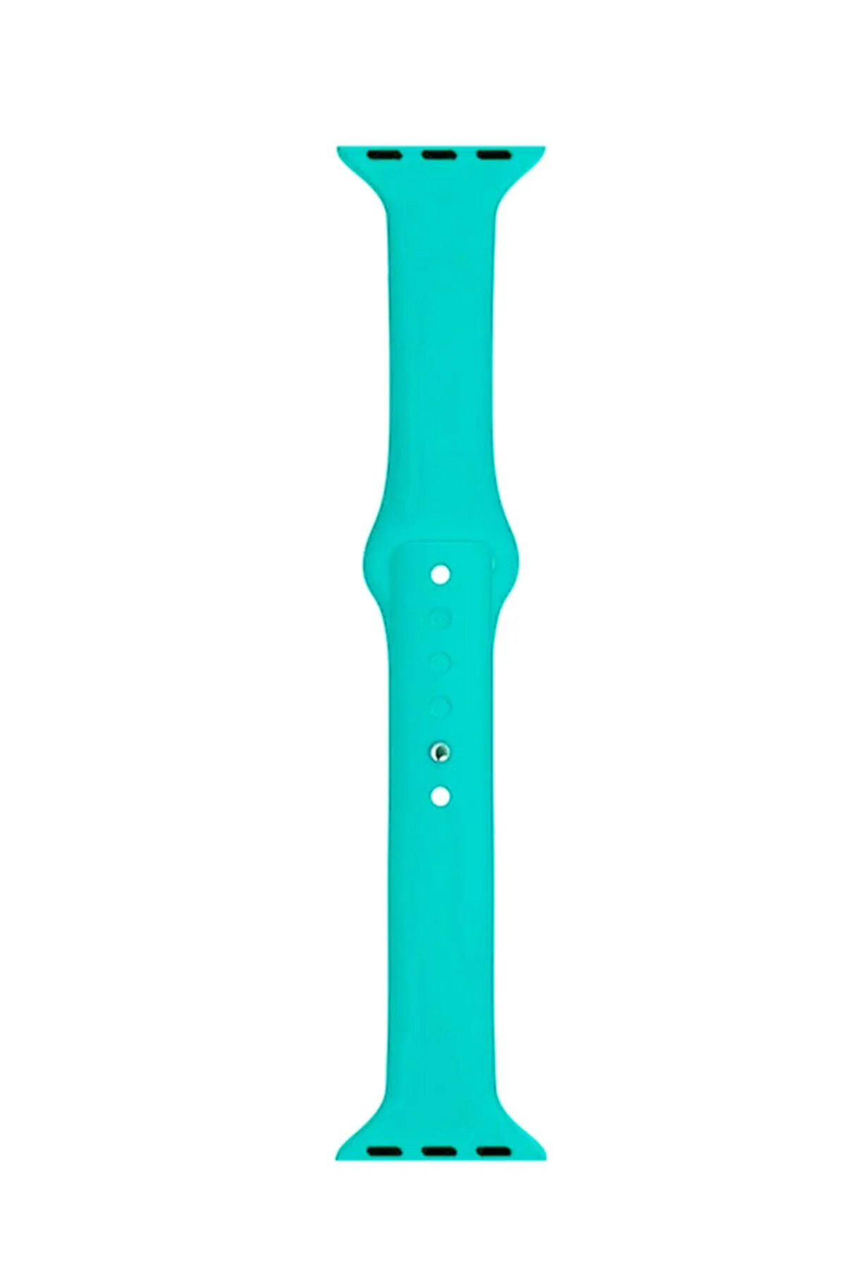 MarkaCase Apple Watch Seri 1 2 3 Için 38 Mm Slim Silikon Kordon Kayış Rock Blue