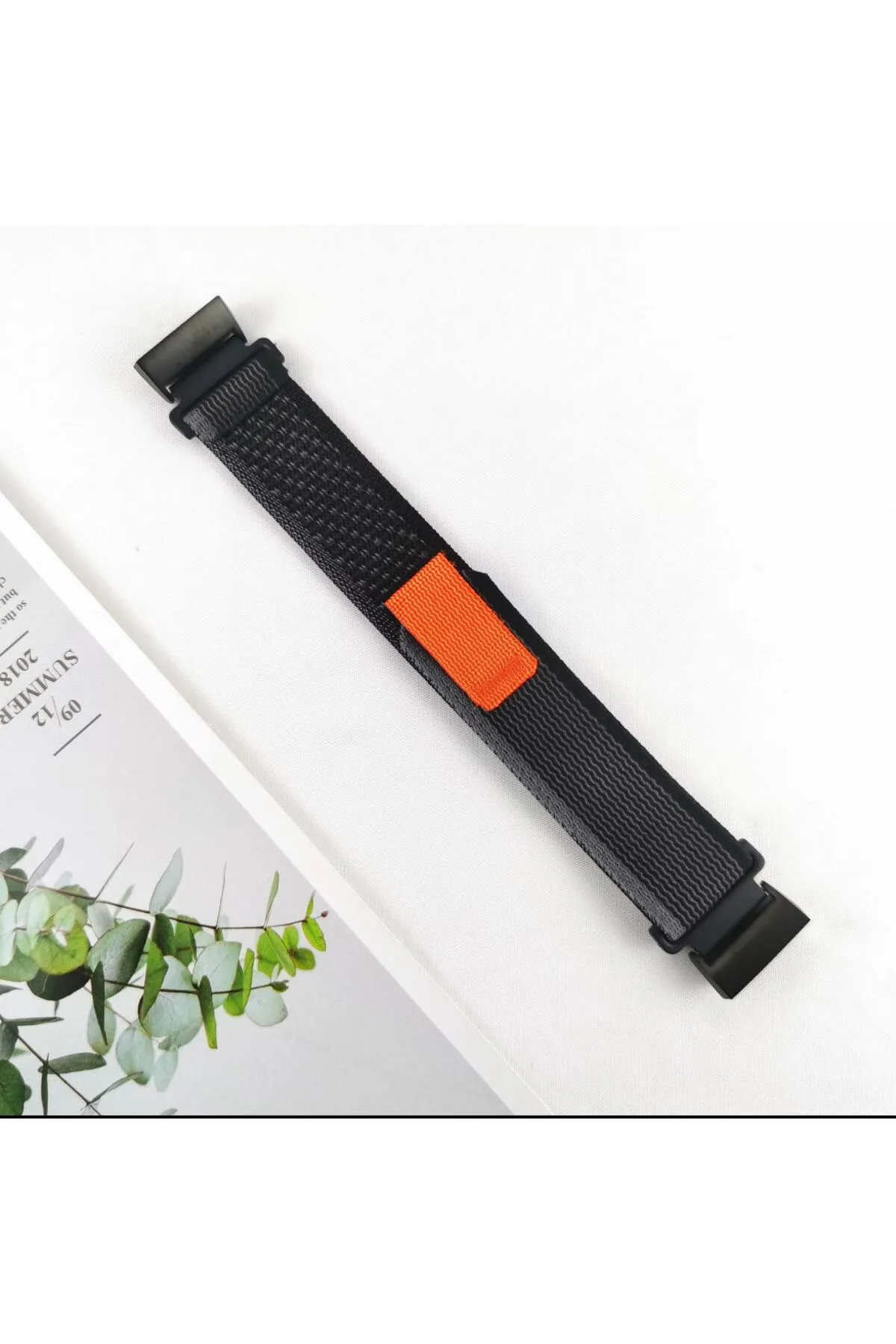 Fitbit Charge 4 Için Trail Kordon - Siyah/Gri