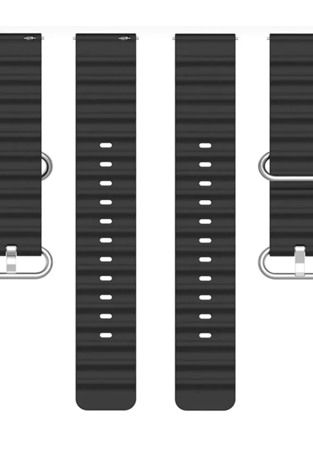 MarkaCase Oppo Realme Watch S Pro Için Ocean Loop Silikon Kordon (22MM) görsel 2
