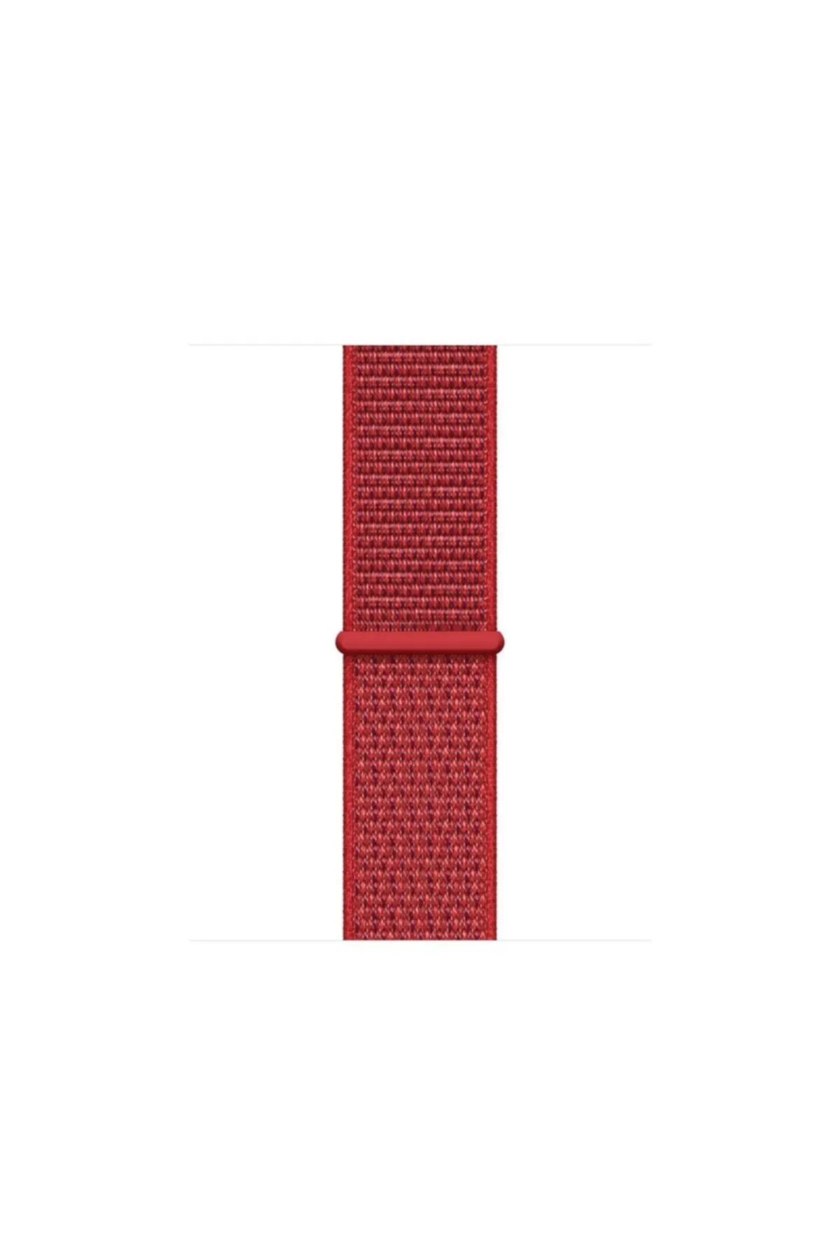 MarkaCase Fossil Watch Gen 6 Uyumlu Dokuma Kordon Kırmızı