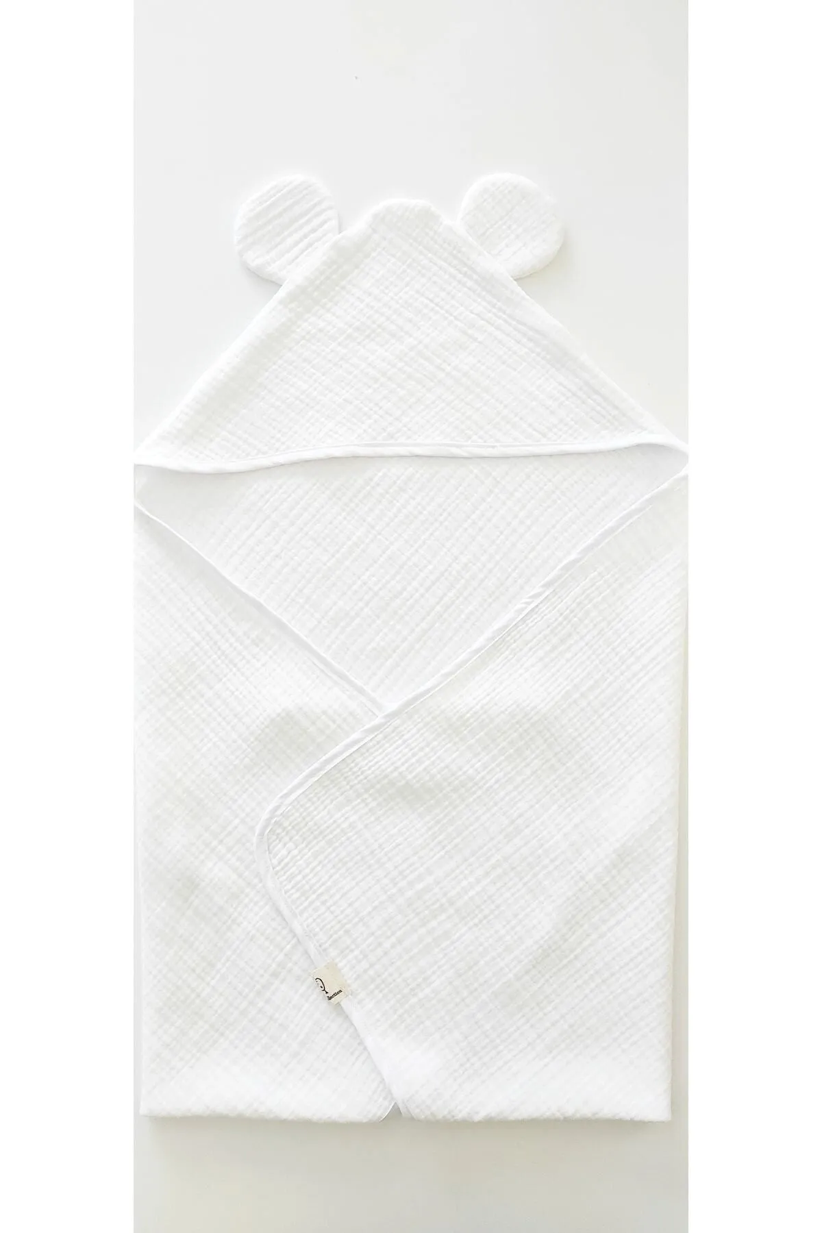 O&G Collection %100 Pamuklu , Organik 4 Katlı Multi Müslin Bebek / Çocuk , Bornoz / Havlu Banyo / Havuz / Deniz görsel 3