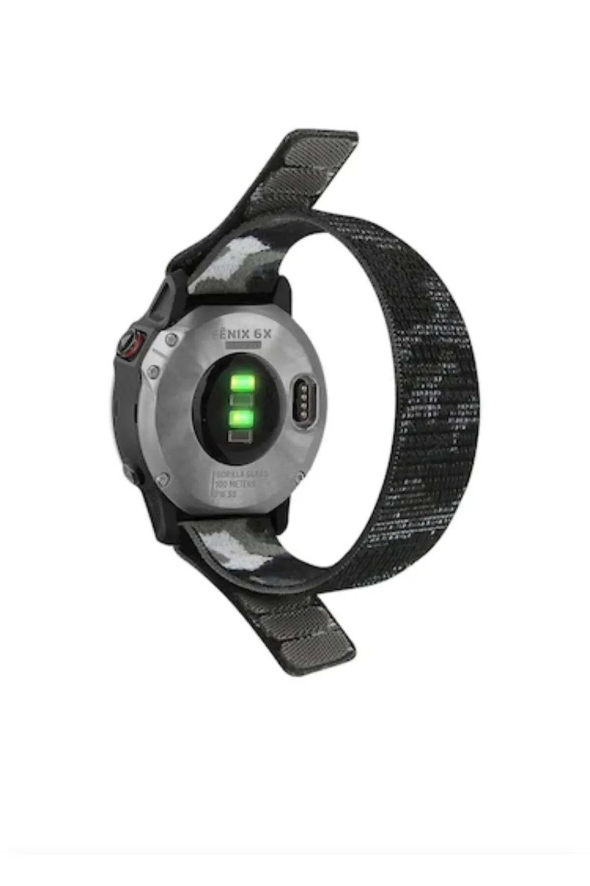 MarkaCase Garmin Fenix 7x-7x Pro-Plus Kumaş Kordon (26MM) görsel 2