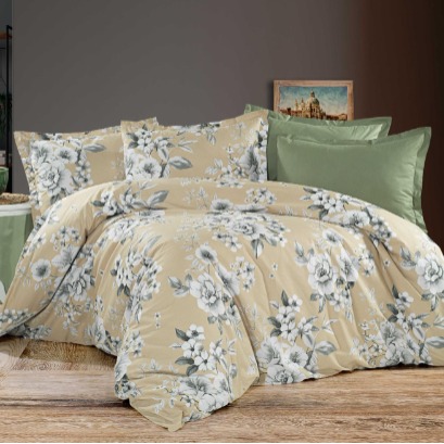 Elif Tedarik %100 Cotton Çift Kişilik Nevresim Takımı