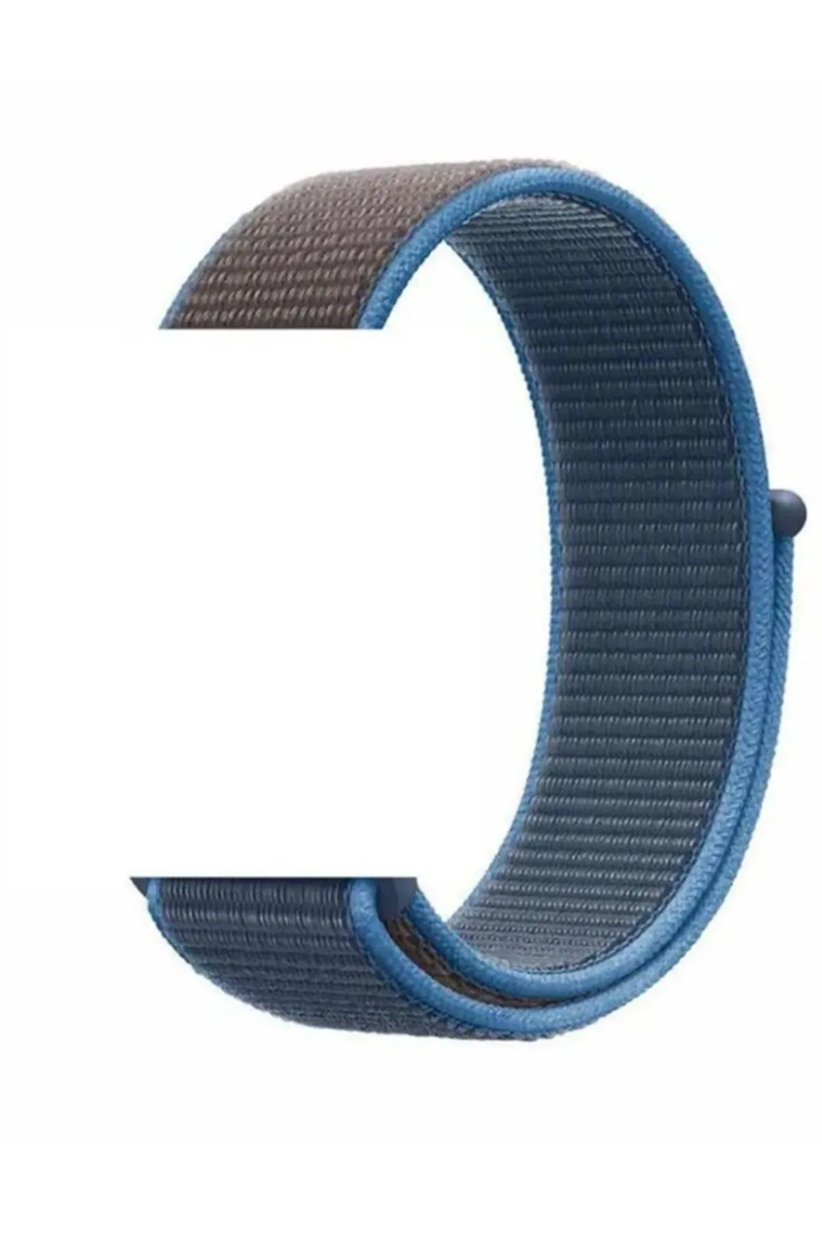 MarkaCase Fitbit Charge 6 İçin Dokuma Kordon - Mavi/Gri