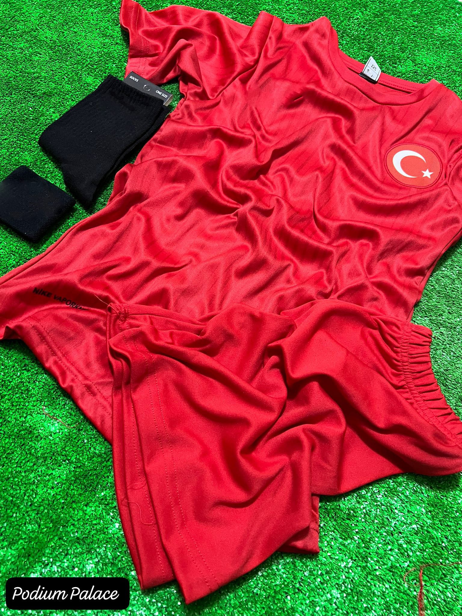 Türkiye Milli Takım Forması Çocuk Forma  4lü Set (kırmızı)