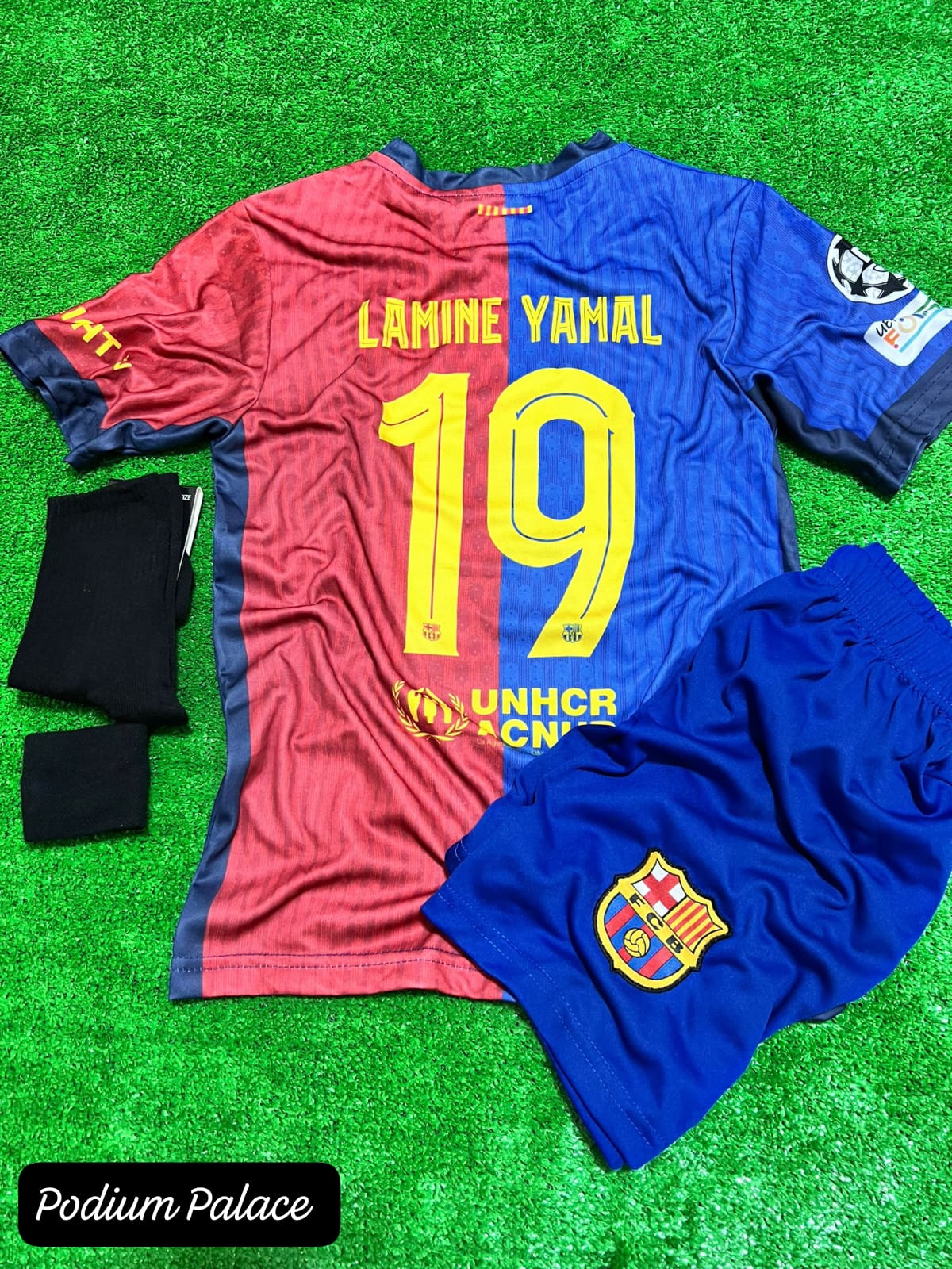 F.C B.a.r.c.e.l.o.n.a 2024/25 Yeni Sezon Lamine Yamal İç Saha Çocuk Forması(MAVİ)