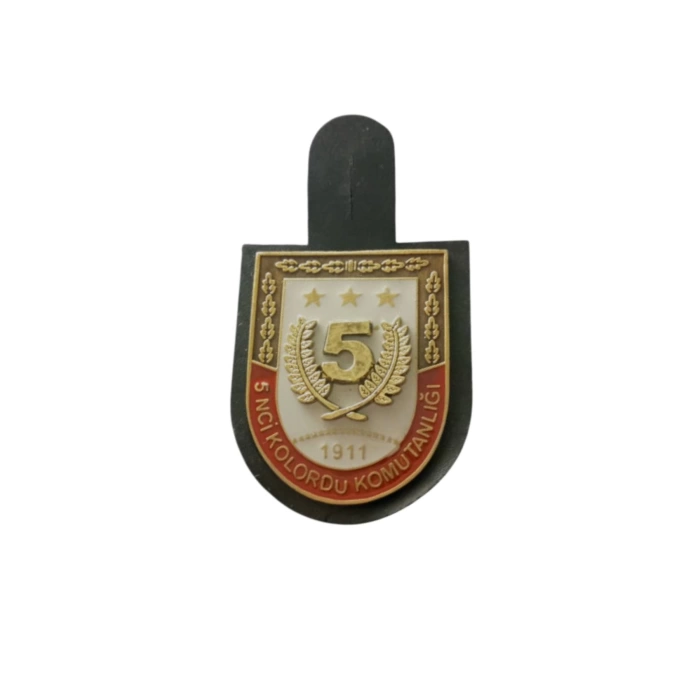 5 nci Kolordu komutanligi 1911 1 nolu harici metal gogus brovesi