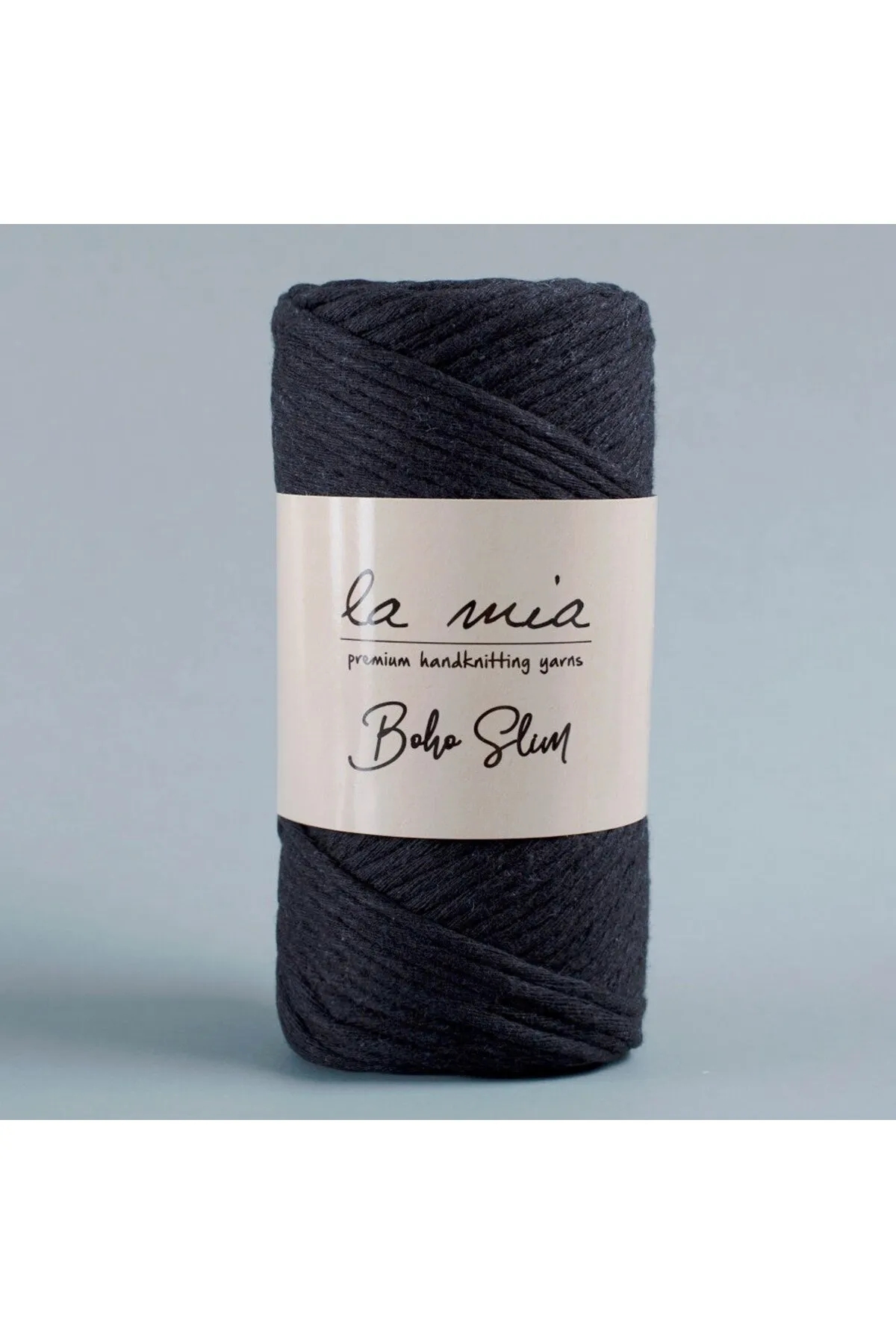 La Mia Boho Slim Siyah El Örgü İpi -L006 - 34203