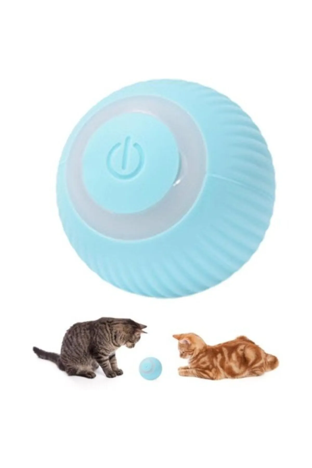 İnteraktif Kedi Köpek Şarjlı Oyun Topu
